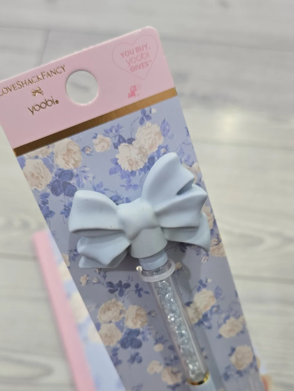 LoveShackFancy X YOOBI Compositiom Notebook & Pen Set